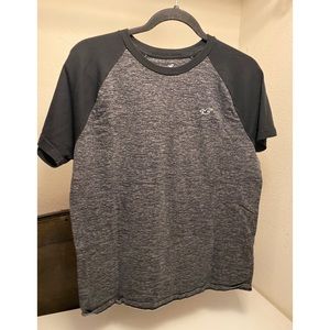 Mens Hollister Black Crew Neck T-shirt